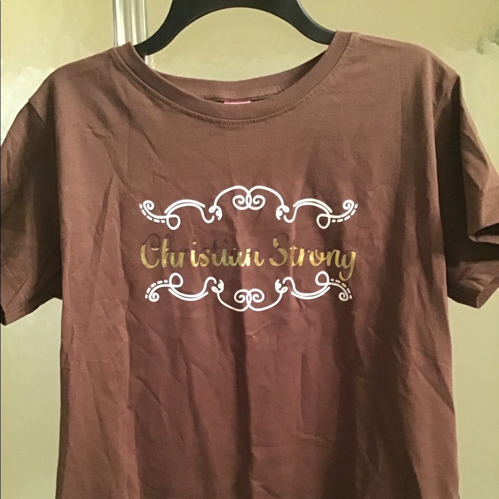 Christian strong tee